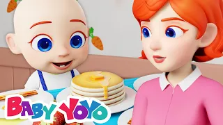 Breakfast Song Yum Yum Food and Kindergarten Rhymes for Toddlers