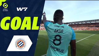 Goal Akor Jerome ADAMS (30' - MHSC) FC LORIENT - MONTPELLIER HÉRAULT SC (0-3) 23/24