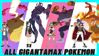 Gigantamax Pokemon All | Pokemon Dex | Pokemon Sword and Shield all Gigantamax | Trainer Gigantamax