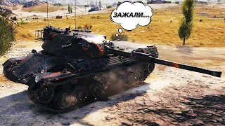 Leopard 1, ЗАЖАЛИ В УГОЛ, ПРИШЛОСЬ НАГИБАТЬ
