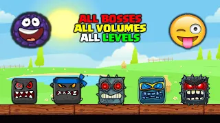 RED BALL 4 - ALL LEVELS ALL VOLUMES ALL BOSSES "BIRBERRY BALL FULL GAMEPLAY"