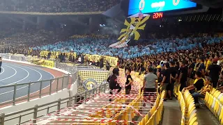 Ultras Malaya memulakan chants Malaysia vs UAE 2019 kelayakan Piala Dunia 2022