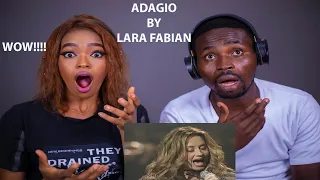 **EMOTIONAL REACTION**  LARA FABIAN - ADAGIO  LIVE  (The Performance React) 😢😢😢😢