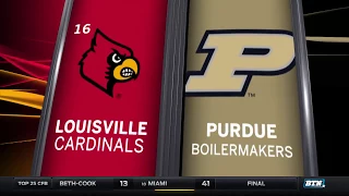 Louisville at Purdue - Football Highlights