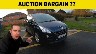 I BOUGHT A CHEAP PEUGEOT 3008 FROM AUCTION