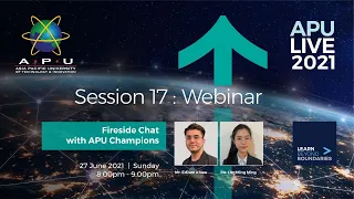 Webinar : Fireside Chat with APU Champions