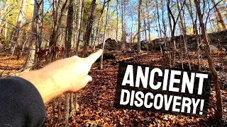 Metal Detecting to find Ancient Native American "Pyramid" Site!