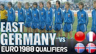 EAST GERMANY Euro 1988 Qualification All Matches Highlights | Road to West Germany