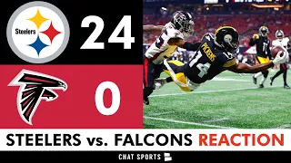 Steelers vs. Falcons INSTANT REACTION: Steelers Offense Is Ready + George Pickens Highlight Catch