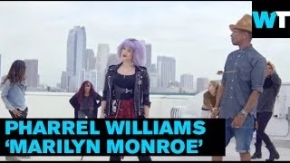 Pharrell Williams Marilyn Monroe Music Video | What's Trending Now