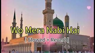 Wo Mera Nabi Hai [Slowed + Reverb] New Naat Lofl Naat 2024