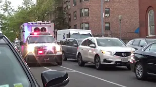 NYPD ESU ESS Truck 10 responding & arriving