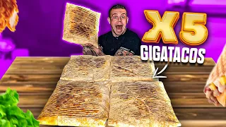 JE MANGE 5 GIGATACOS !! (Le Plus Gros Défi de ma Chaîne)