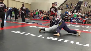 First BJJ Competition - Masters White Belt Match 2 -180-189lbs