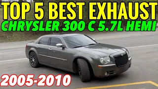 Top 5 BEST Exhaust Systems for 2005-2010 Chrysler 300 C 5.7L HEMI V8!