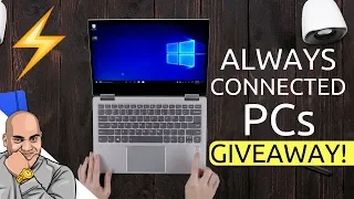 What is an Always Connected PC? (HP ENVY X2 & ASUS Novago Giveaway!)