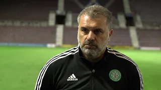 Ange Postecoglou On the Match | Hearts 2-1 Celtic