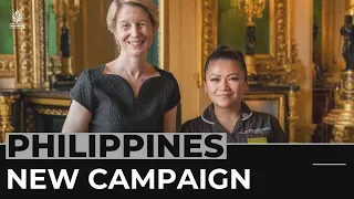 New Philippines campaign promotes ‘brain drain’, critics say