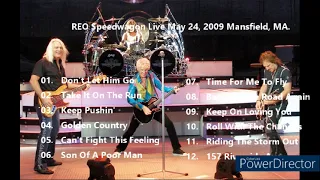 REO Speedwagon Live June 28, 2009 Mansfield, MA