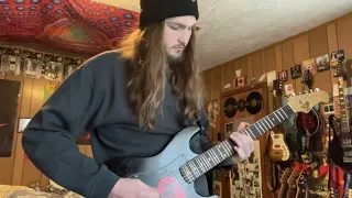 King Gizzard and the Lizard Wizard- Minimum Brain Size microtonal guitar cover