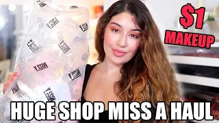 HUGE SHOP MISS A HAUL | $1 makeup!!