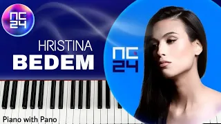 Hristina - BEDEM | Pesma za Evroviziju 24 | Piano Cover | Serbia 🇷🇸 Eurovision 2024