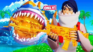 SHARK LOOT *ONLY* Challenge in Fortnite!