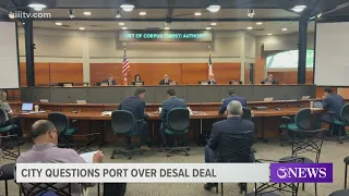 Corpus Christi City council questions Port officials over proposed desalination plant