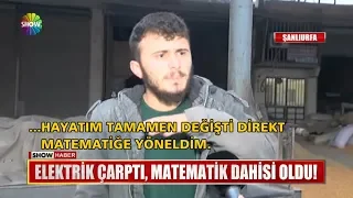 Elektrik çarptı, matematik dahisi oldu!