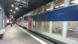 RER Passenger Trains in Paris