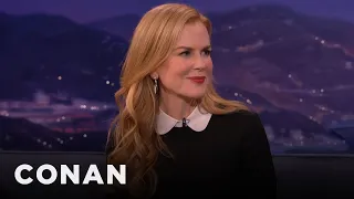 Nicole Kidman: "I'm Open To Snakes" | CONAN on TBS