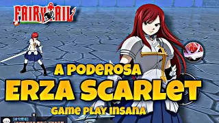 GAME PLAY COM ERZA SCARLET EM FAIRY TAIL FIERCE FIGHT