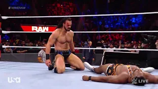 WWE RAW 11th October 2021  Big E and Drew McIntyre Vs The Usos Highlights