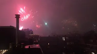 Vuurwerk tijdens jaarwisseling Den Haag 2019 - 2020