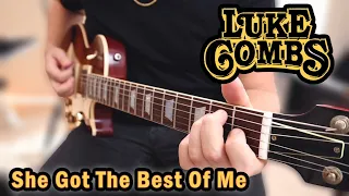 Luke Combs - She Got The Best Of Me | GUITAR COVER 2021