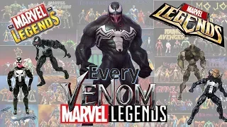 **see newer video** Every Marvel Legends Venom Toybiz and Hasbro Comparison List Spider-man Classics