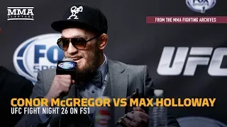 MMA Fighting Archives: Conor McGregor Bests Max Holloway at UFN 26