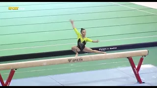 Giulia perotti (ITA) - GOLD 🥇 - 13.600 (5.4 DScore) - Junior Beam Final - Jesolo Trophy 2024