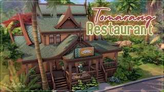 Ресторан в Томаранге🍚🥢│Строительство│Tomarang Restaurant│SpeedBuild│NO CC [The Sims 4]