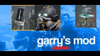 Garrys mod в steam   .HL Alyx Пропы комбайнов,новый менхек и солдат Орденал ,капитан Альянса