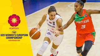 Serbia v Portugal - Full Game - FIBA U20 Women's European Championship 2019