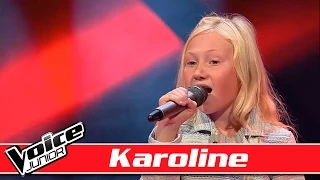 Karoline synger: Rasmus Seebach – 'Øde Ø' - Voice Junior / Blinds