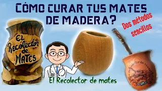 Cómo curar mates de madera.