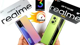 Realme GT Neo 2 vs Realme X7 Max Speedtest Ram Management After Realme Ui 3.0 Update 🔥🔥🔥