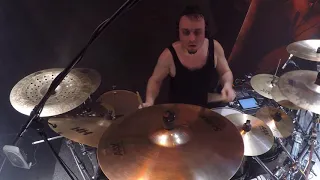 Martin 'Marthus' Skaroupka - Desire in Violent Overture (Cradle of Filth drum cam)