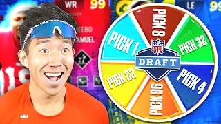 Spin the Wheel of NFL Draft Picks! Madden 23
