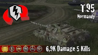 T95  |  6,9K Damage 5 Kills  |  WoT Blitz Replays