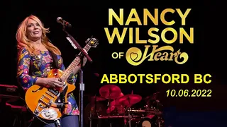 Nancy Wilson's Heart 2022 Live at Abbotsford BC