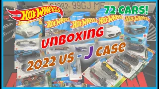 Unboxing Hot Wheels - 2022 J Case - LB Lamborghini & Nissan & More!