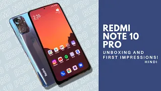 Redmi Note 10 Pro Dark Night | Unboxing & First Impressions